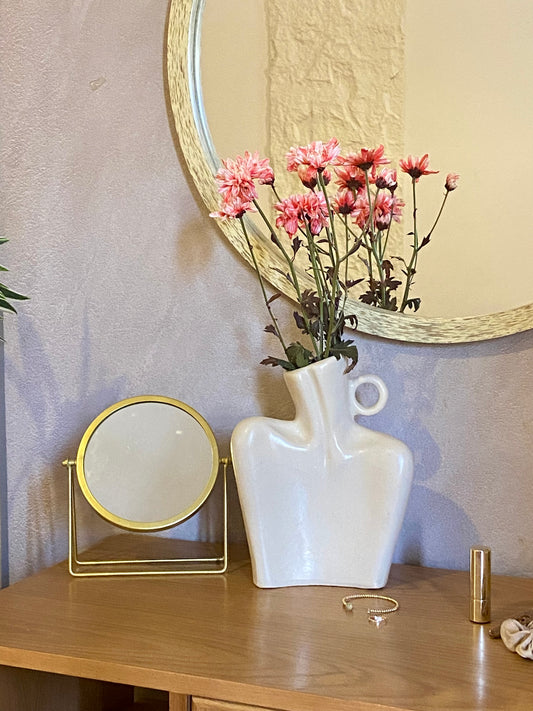 Lady vase