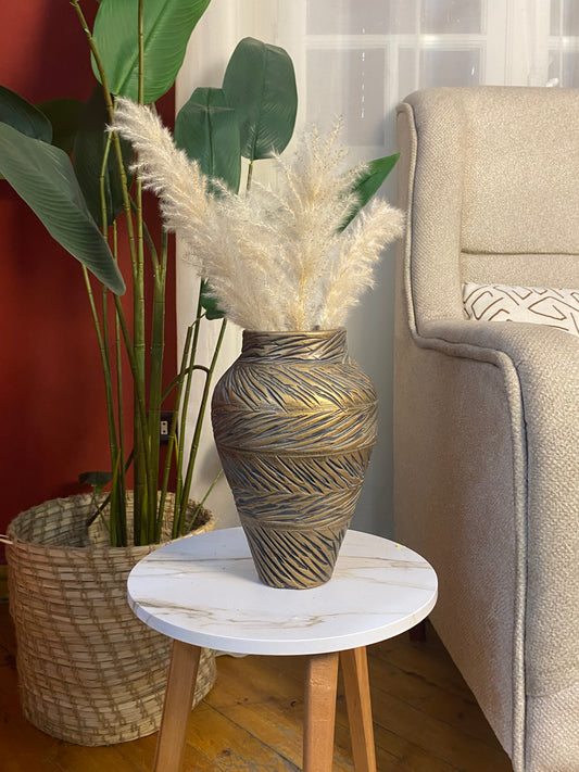 Ochre vase