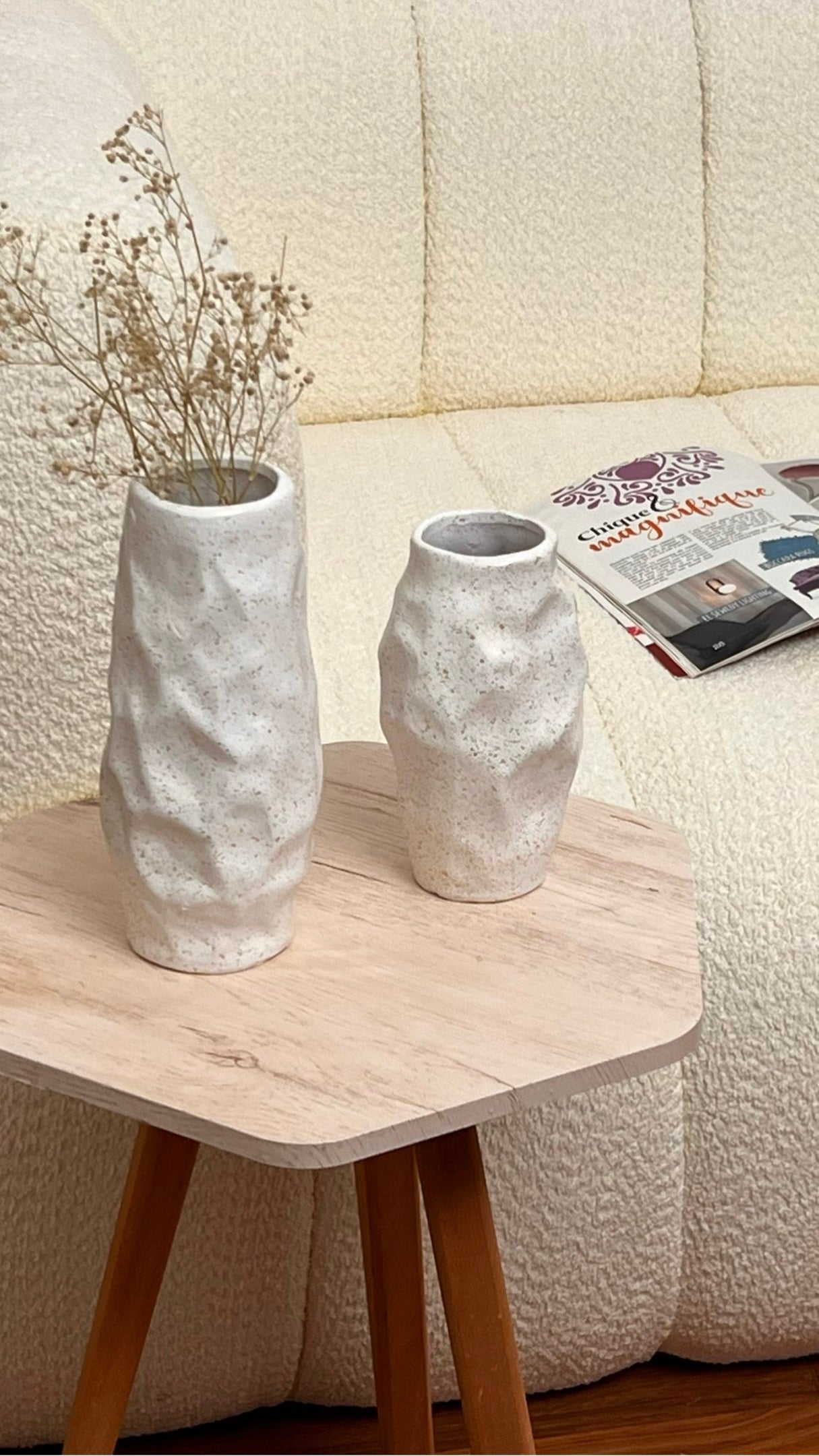 Flute Duo white & Gold